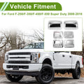 Mirror Cover Cap for Ford F-250/F-350/F-450/F-550 Super Duty (2008–2016)