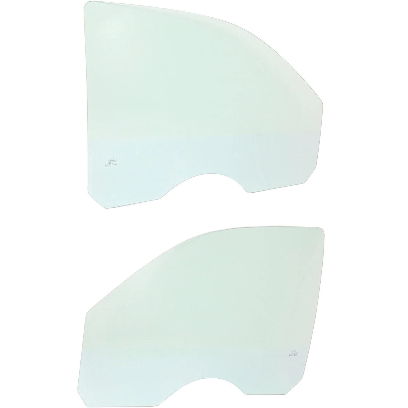 Set of 2 Door Glass for Chevrolet Trailblazer (2002–2009)