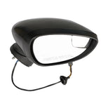 Passenger Side Mirror for Ford Fiesta (2014â2019) Black