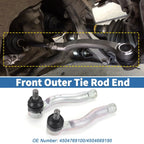 2 x Front Outer Tie Rod Ends for Toyota Land Cruiser (1998-2002)