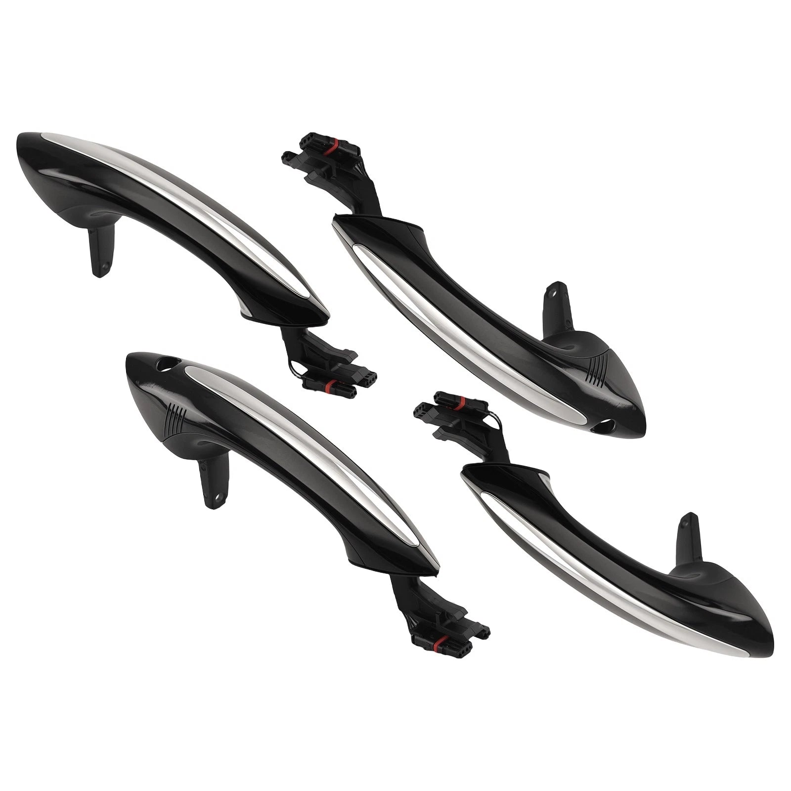 Set of 4 Door Handles for BMW M5 M6 (2009–2016) Black