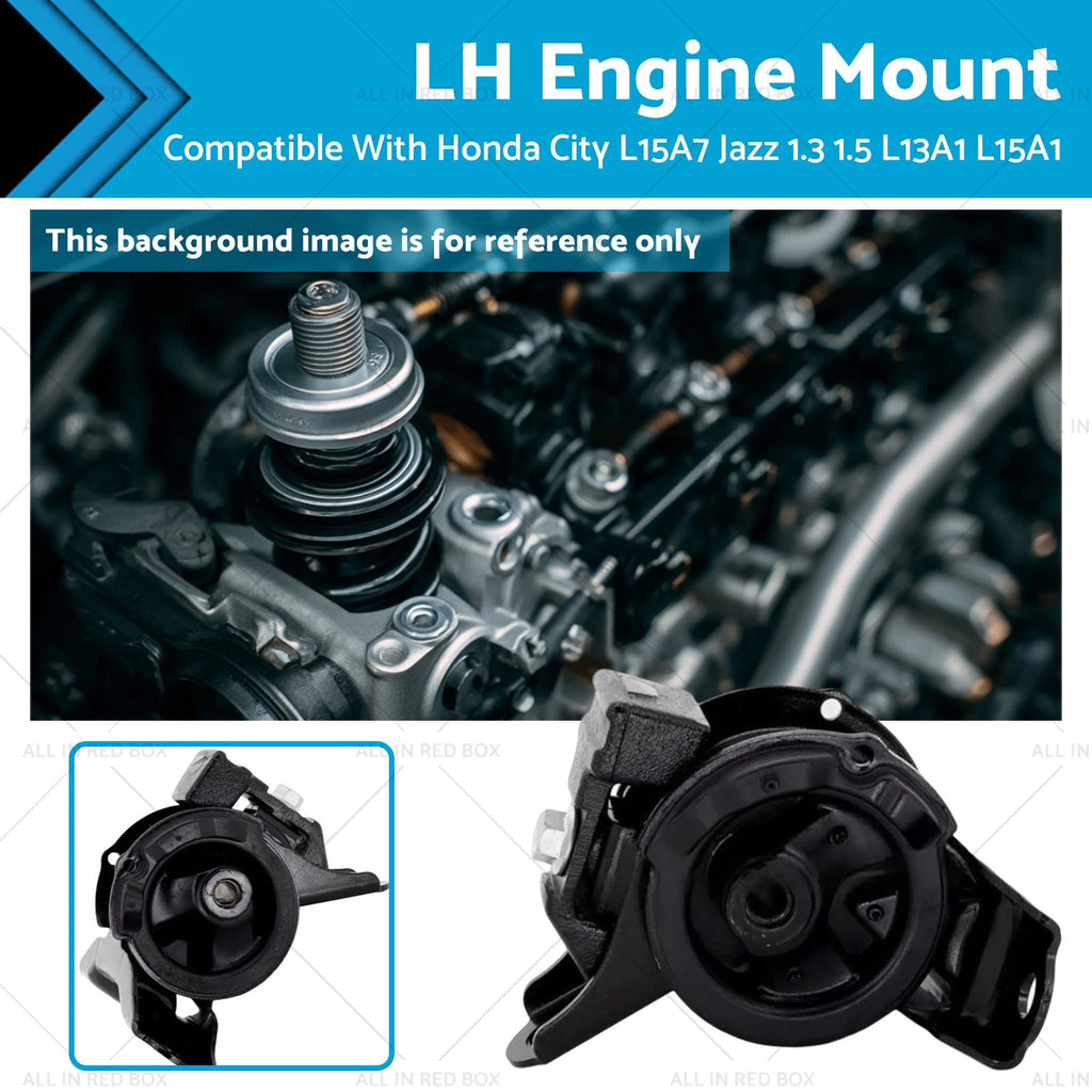 Left Engine Mount for Honda City Jazz (2008–2014) L13A1 L15A1 L15A7
