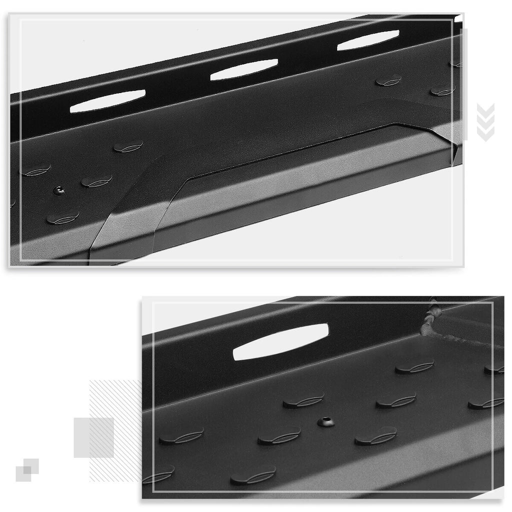 Set of 2 Powdercoated Side Step Bars for RAM 1500 Crew Cab (2019–2024)
