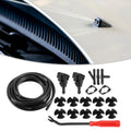 Set of 2 Front Windshield Washer Nozzle Kit for Dodge RAM (with 300CM Hose)