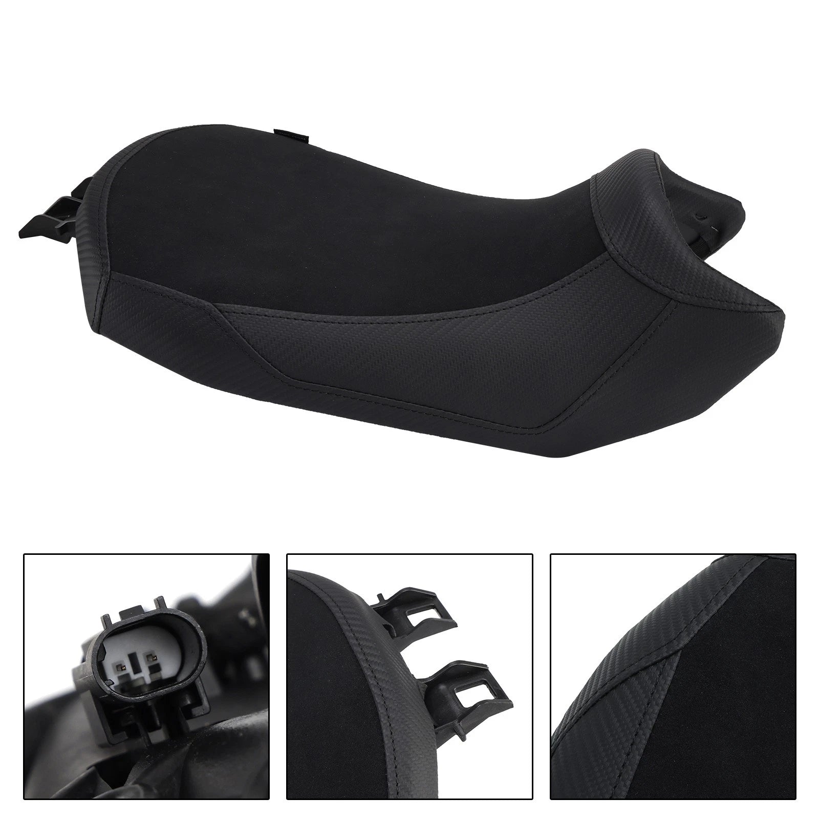 Lower Front Driver Seat Pillion Saddle Black for BMW R1300GS (2024–2025)