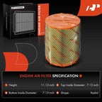 Engine Air Filter for Chevy Tahoe GMC Yukon C3500 K2500 (1996â2000)