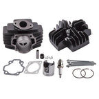 60cc Big Bore Cylinder Piston Gasket Head Kit for Yamaha PW50 (1981–2023)