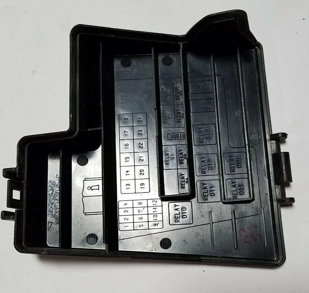 Under Hood Fuse Relay Box Cover for Jaguar S-Type (2000–2002) XW4T-14A075-C