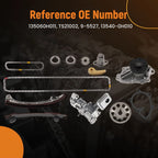 Engine Timing Chain Kit with Water Pump for Toyota Corolla 2.4L (2009–2010)