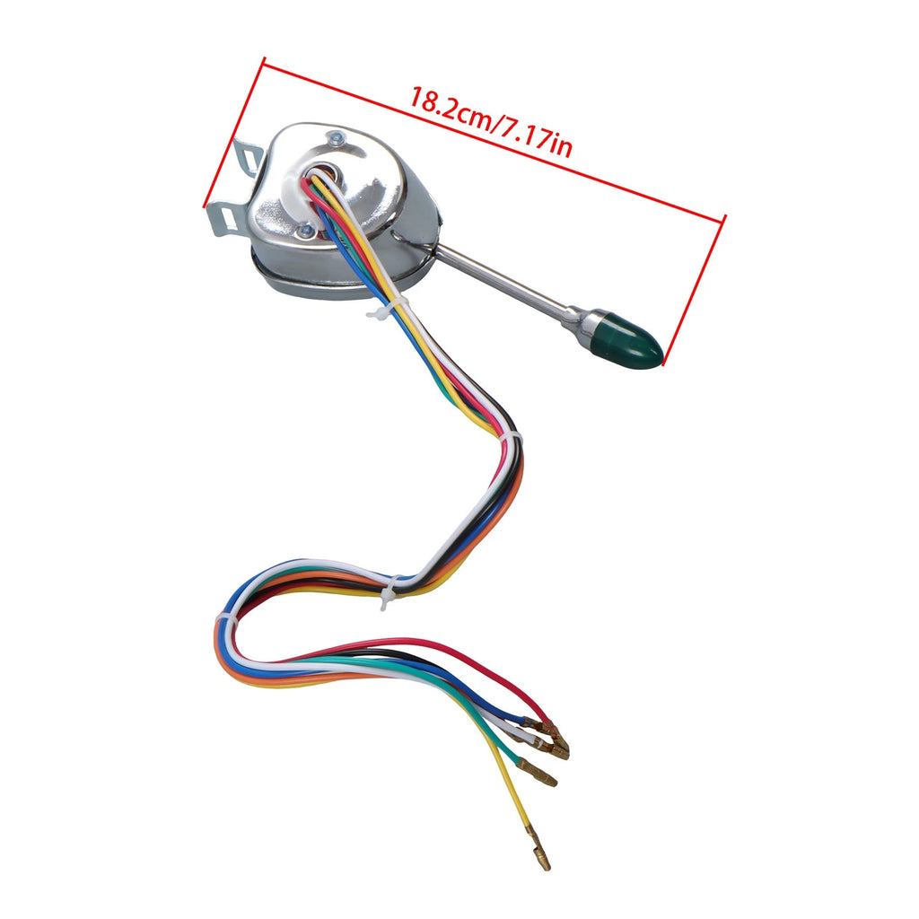Chrome Steering Column Turn Signal Switch for Ford Truck (Universal 12V)