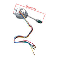 Chrome Steering Column Turn Signal Switch for Ford Truck (Universal 12V)