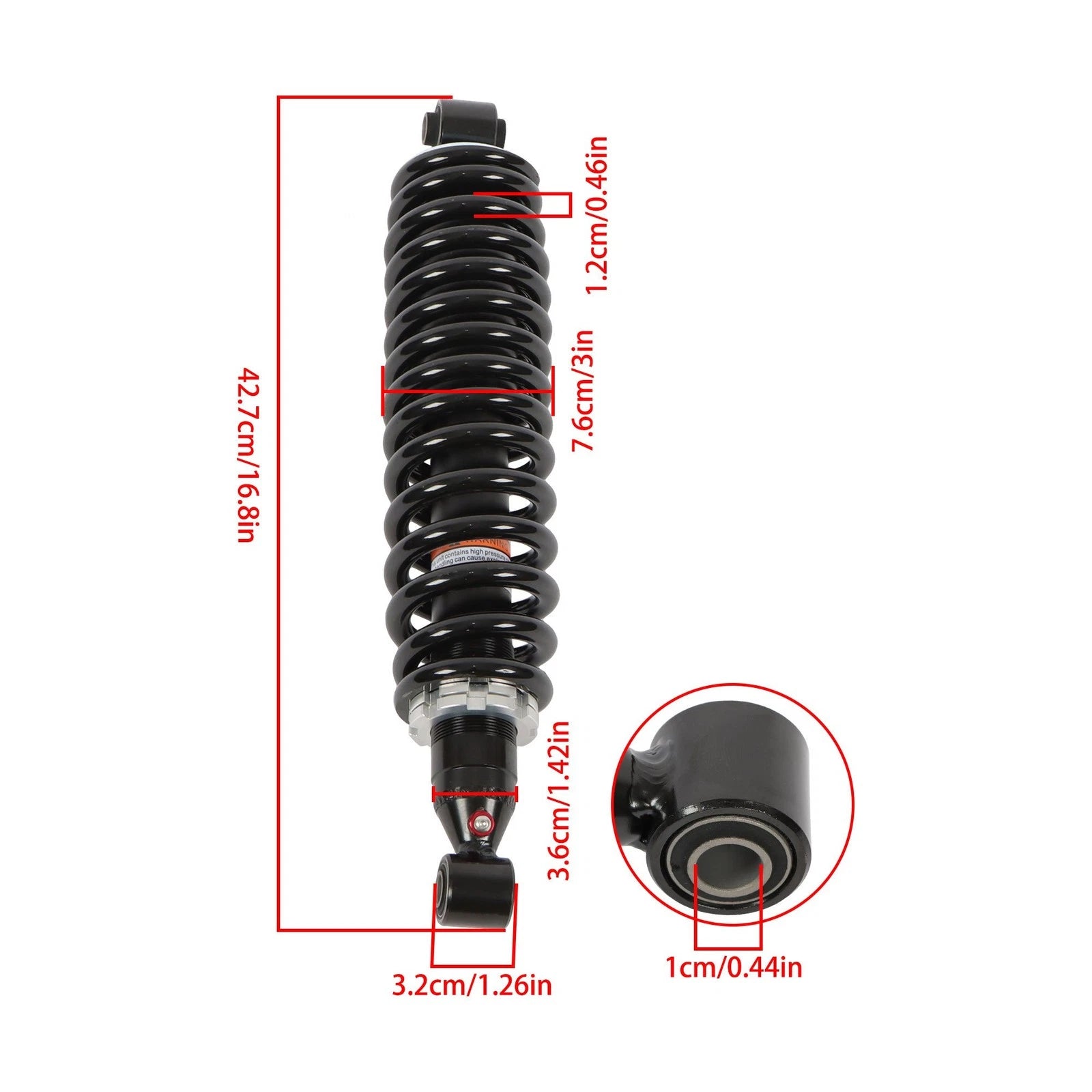 Rear Shock for Yamaha Rhino 660 (2005-2007)