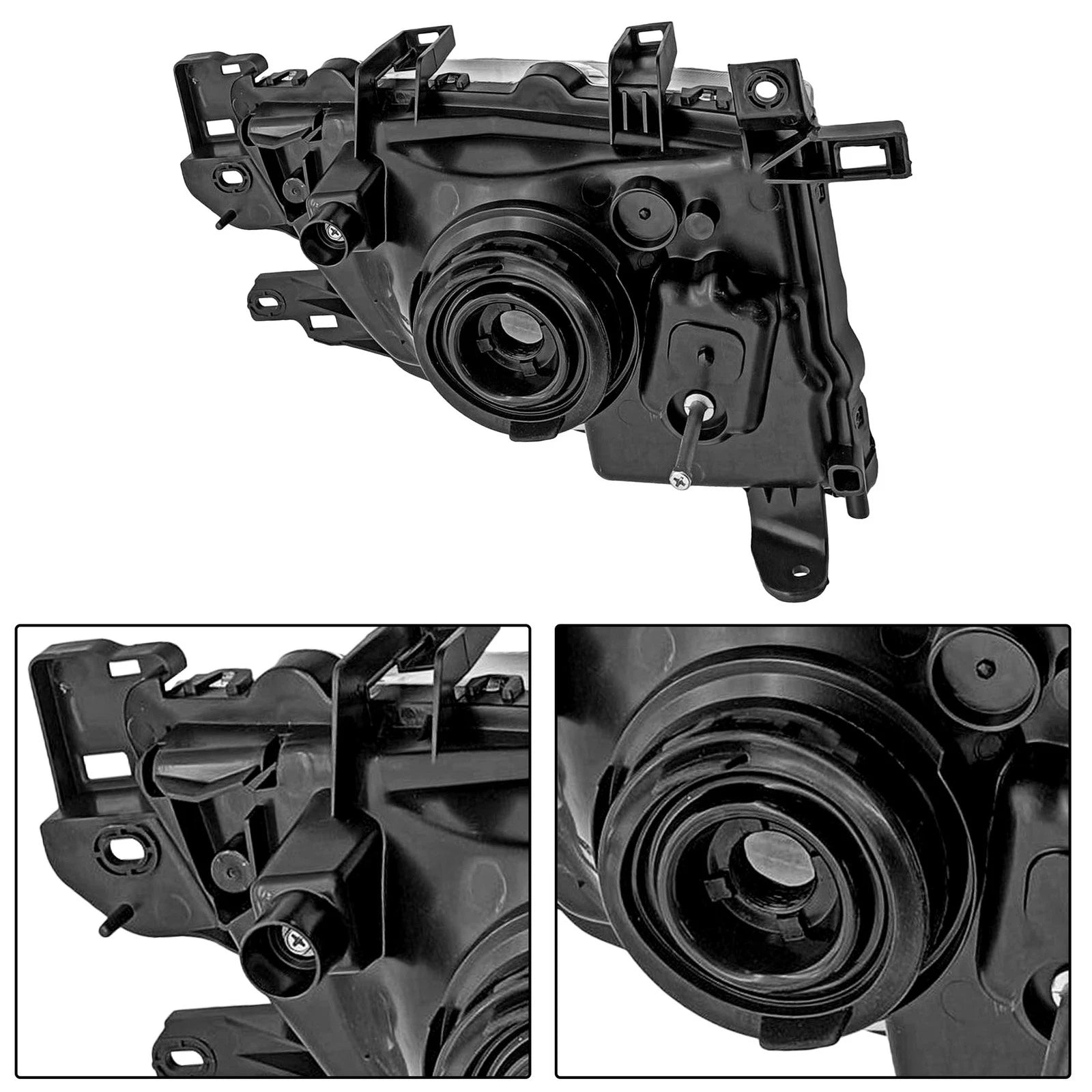 Headlight Set for Subaru Forester (2001–2002) - Left & Right, No Bulbs