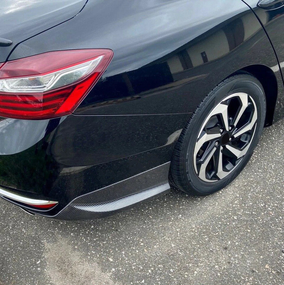 Carbon Style Rear Bumper Lip Splitter Spoiler for Accord Sedan (2016–2017)