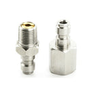8mm Quick Release Disconnect Coupler 1/8 NPT Fitting Male & Female
