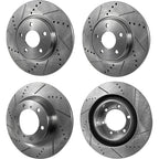 Brake Disc Set for Jeep Grand Cherokee (2011–2020) Drilled & Slotted 330mm
