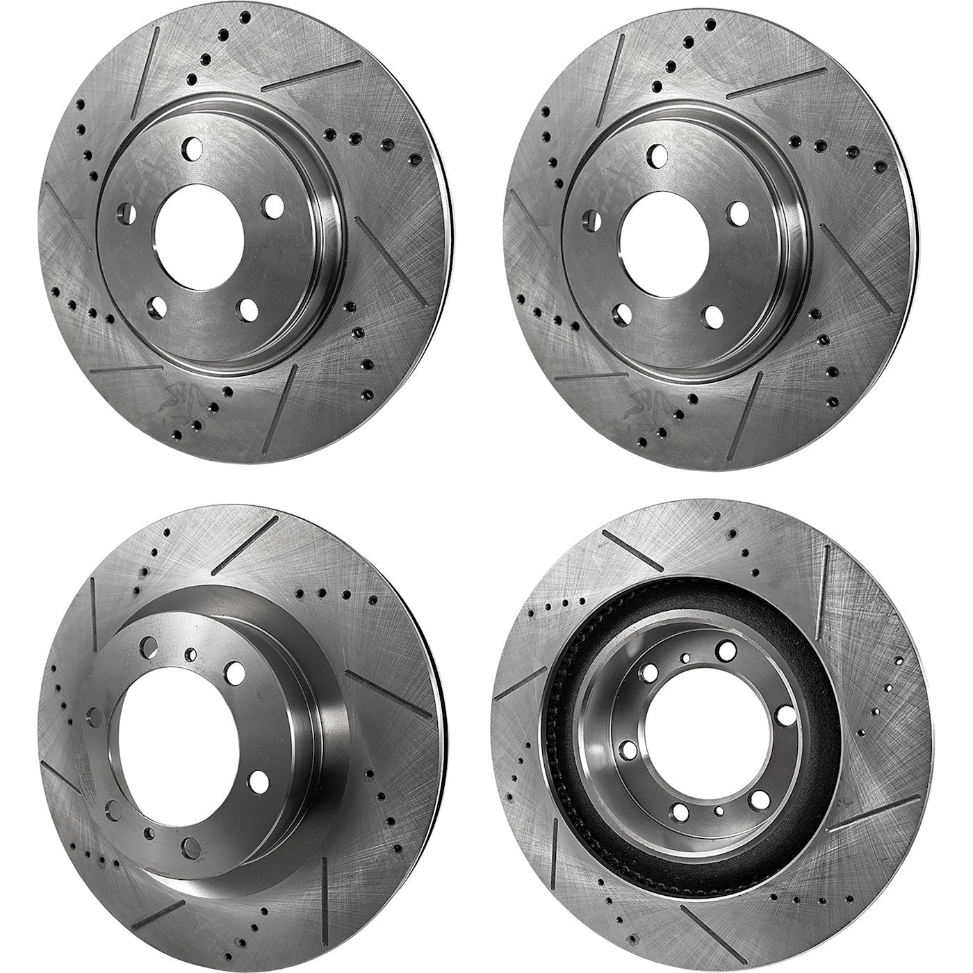 Brake Disc Set for Jeep Grand Cherokee (2011–2020) Drilled & Slotted 330mm
