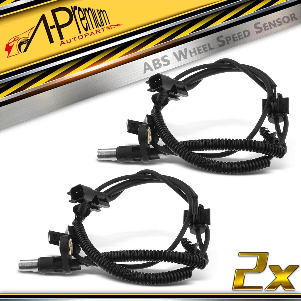 2X Front ABS Wheel Speed Sensors for Ford F-250 F-350 F-550 (2008–2016)