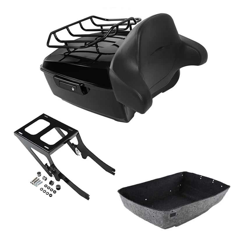 Trunk Backrest Pad Rack Mount for Harley Heritage Classic (2018–2026)