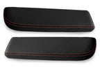 Armrest Door Panel Cover for Lincoln Town Car (1998–2002) Red Stitch