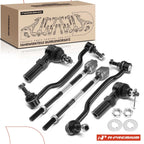 6x Front Sway Bar End Links & Tie Rod Ends for Nissan Altima Maxima (2002–2022)