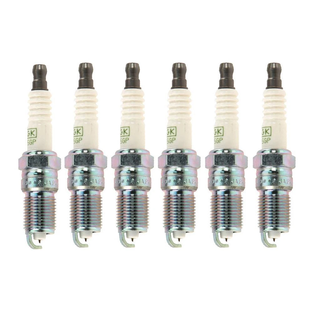 NGK G-Power Platinum Spark Plug Set (6 Pieces) (Gap 0.040) for