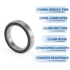 Deep Groove Ball Bearing 30x42x7mm for Scooter Skateboard (6806DD)