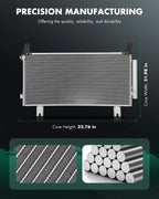 Aluminum AC Condenser for Honda CR-V 1.5L (2017–2022) 30063