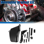 Polished Long Water Pump Alternator Bracket Kit for Chevy SBC 305 350 (1969–1995)