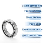 Deep Groove Ball Bearing 60x95x18mm for Scooter Skateboard (6012)