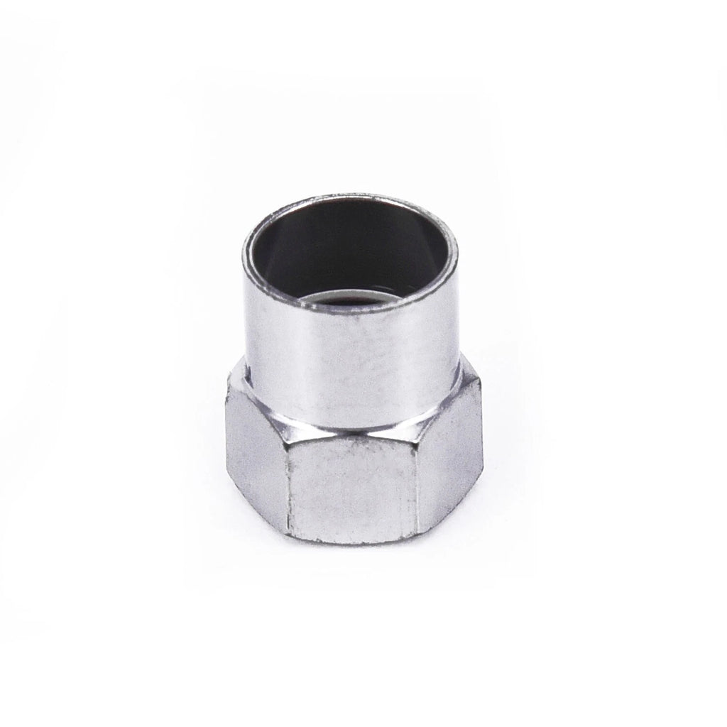 100Pcs Chrome Tire Valve Stem Caps for Car Truck