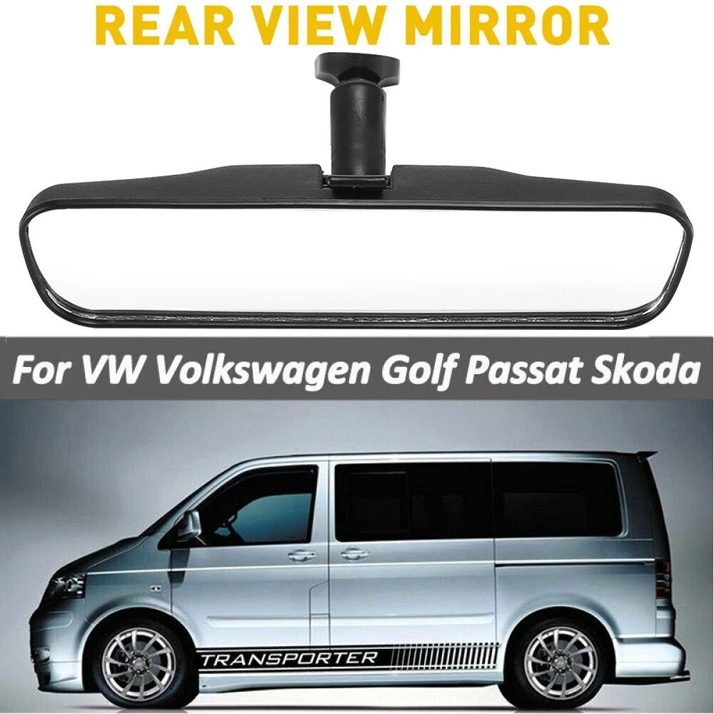 8" Universal Rear View Flat Stick-on Interior Mirror