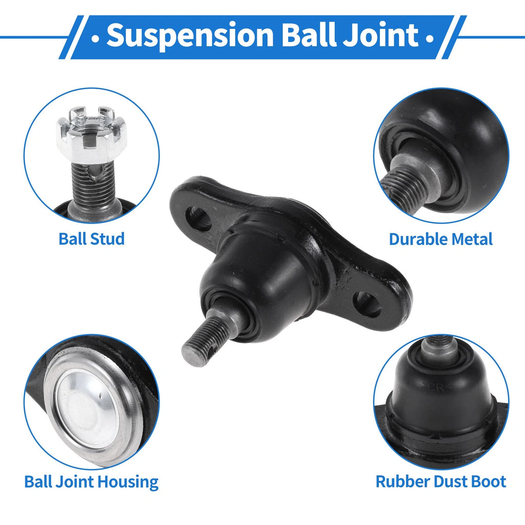 2X Front Lower Ball Joints for Hyundai Elantra (2007–2010) No.K500074/517602G000