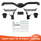 Engine Transmission Mount Kit 3/4" for Chevy 210 150 V8 Belair Nomad (1955–1957)