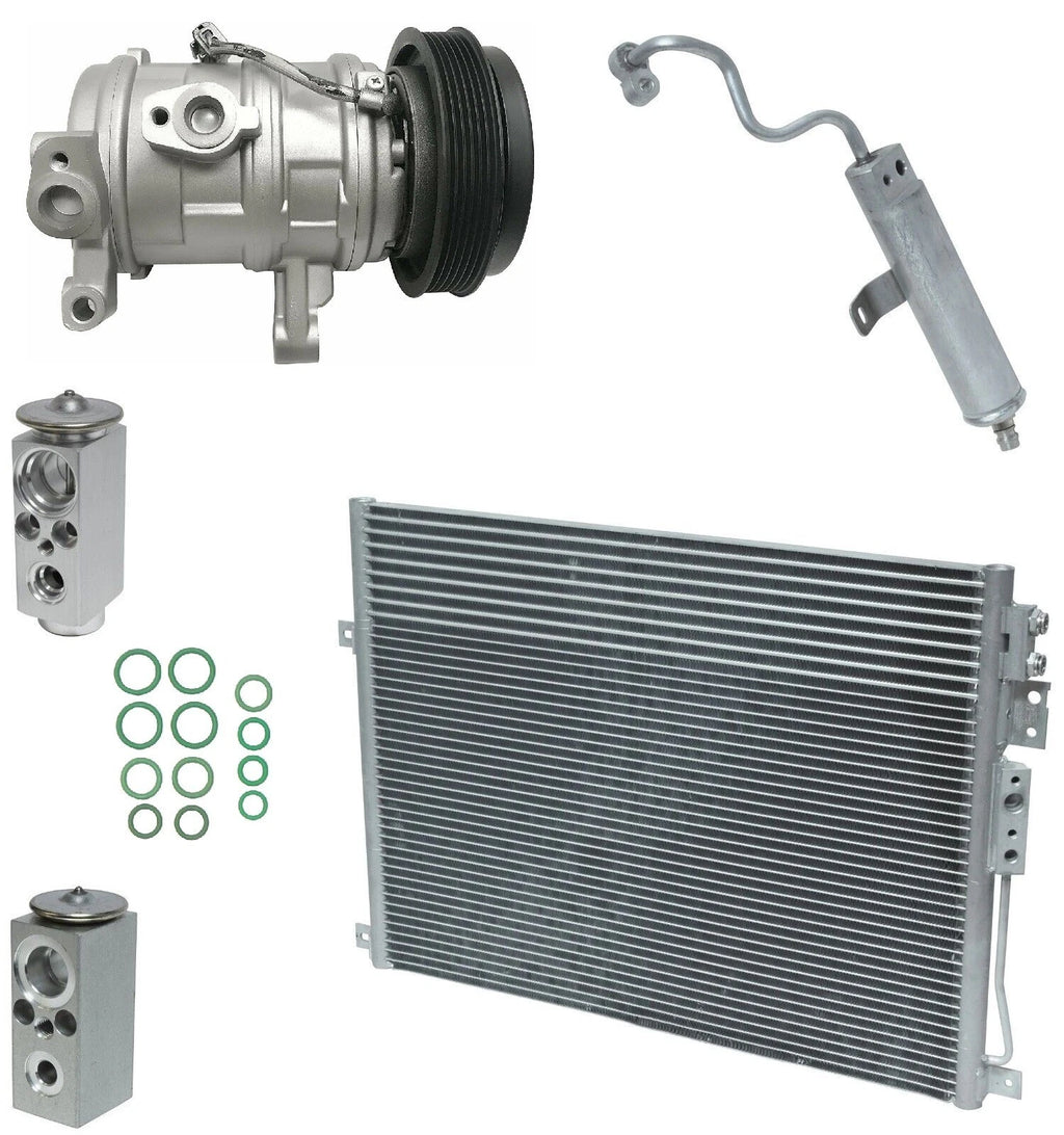 AC Compressor Kit with Condenser for Jeep Commander 3.7L (2009–2010)
