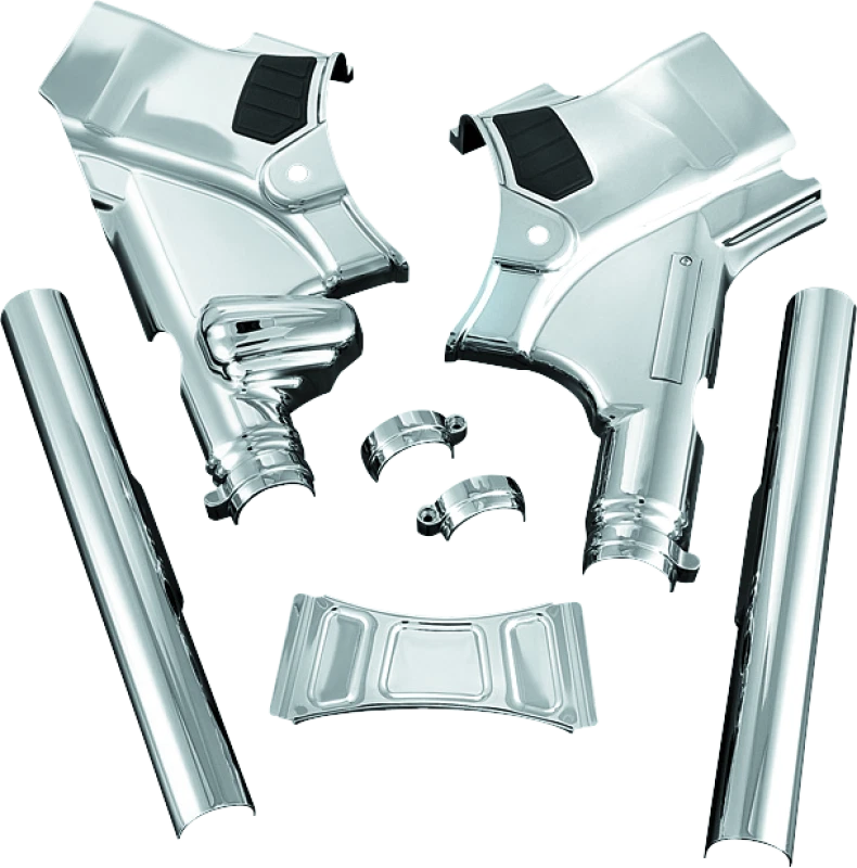 Kuryakyn Neck Cover for Harley Davidson Touring Models (2009–2010) Chrome