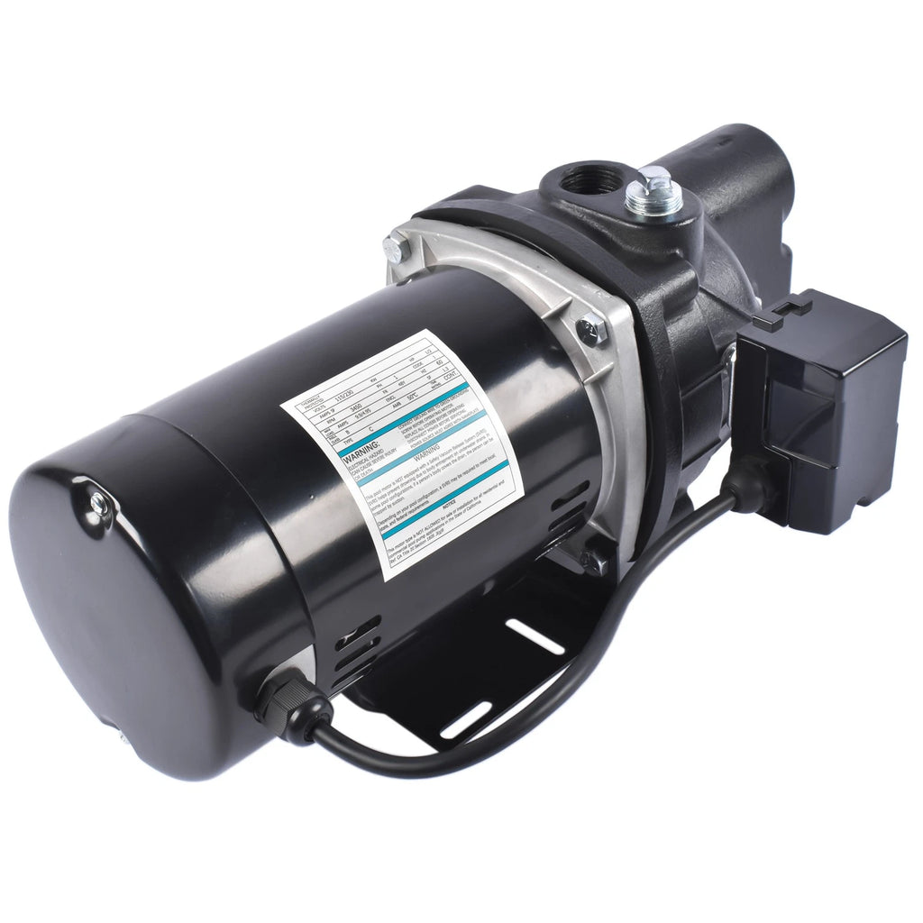 1/2 HP Cast Iron Shallow Jet Well Pump for SWS50 (Up to 375 Gallons)