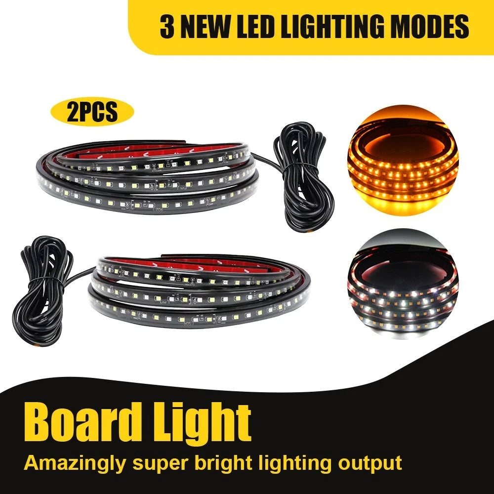LED Running Board Lights for Truck SUV RV VAN EXV (70")