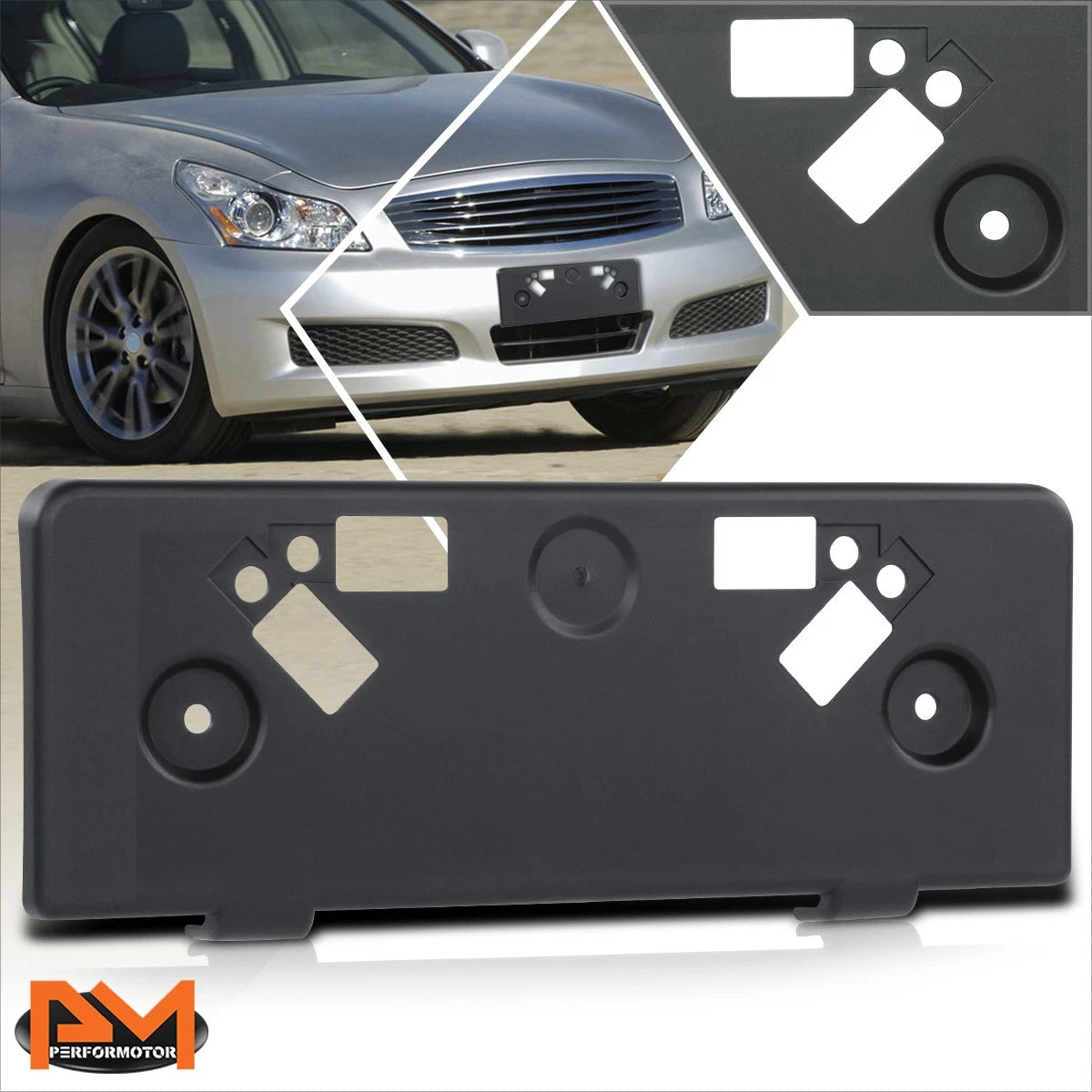 License Plate Mounting Bracket for Infiniti G35/G37 Sedan (2007–2009)