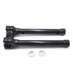 CNC Black 12" Riser Handlebar Top Clamp for Harley Touring Dyna