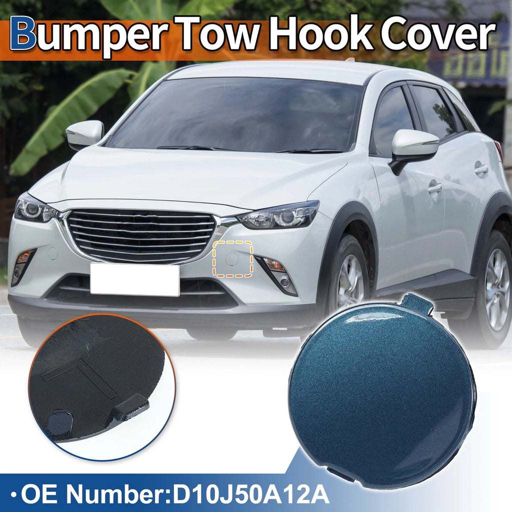 Tow Hook Cover for Mazda (No.D10J50A12A) (Deep Blue)