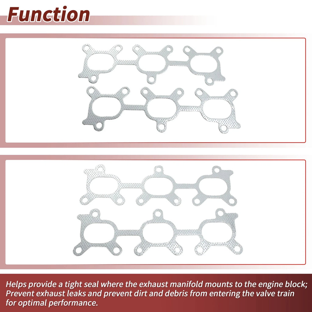 Exhaust Manifold Header Gasket for Chevrolet Tracker (2000–2002) No. 1414077E00