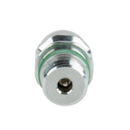 1pc A/C Service-Valve High Side R-134a Port Adapter With Replaceable Valve Cores for Vehicle