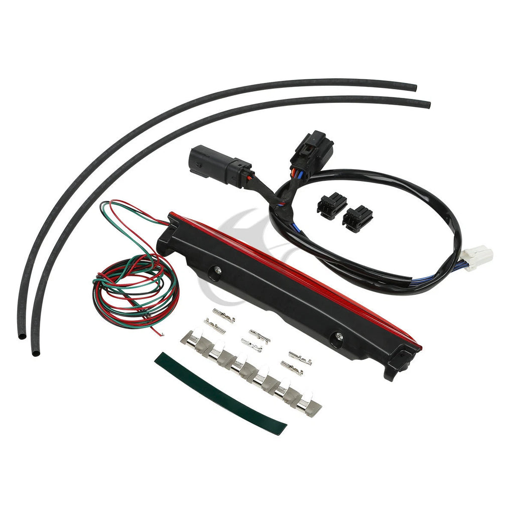 Air Wing Luggage Rack Tail LED Light for Harley Touring (2014–2024)
