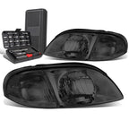 Smoked Clear Turn Signal Headlight Lamps for Ford Windstar (1999–2003)