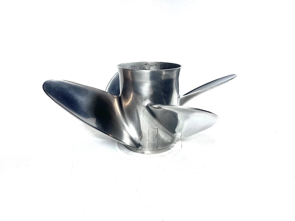 Set of 4 Stainless Steel Propellers for Powertech CLU200OFS4L13P (15 1/4 x 13)