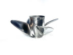Set of 4 Stainless Steel Propellers for Powertech CLU200OFS4L13P (15 1/4 x 13)
