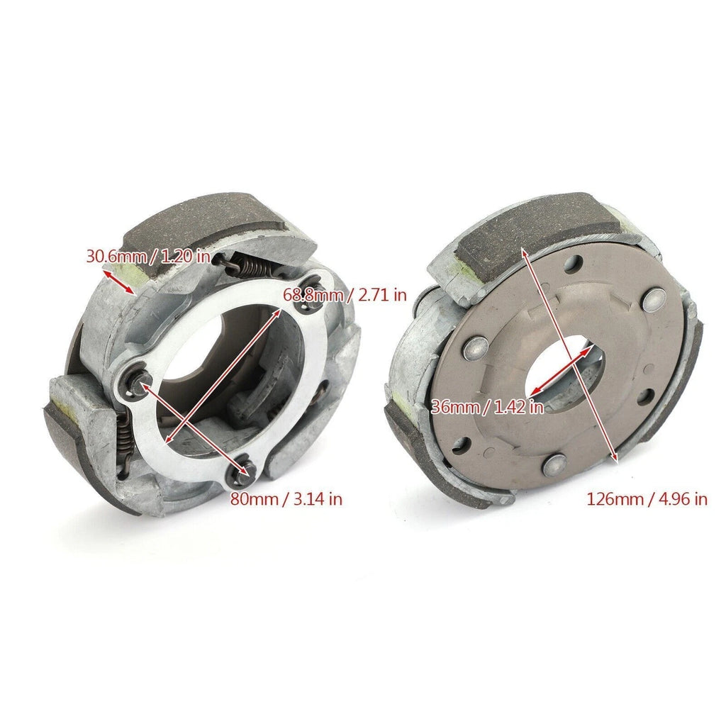 Wet Clutch Shoe O3RRIER Assy for Linhai LH250, MBK YP250 (2000–2001)