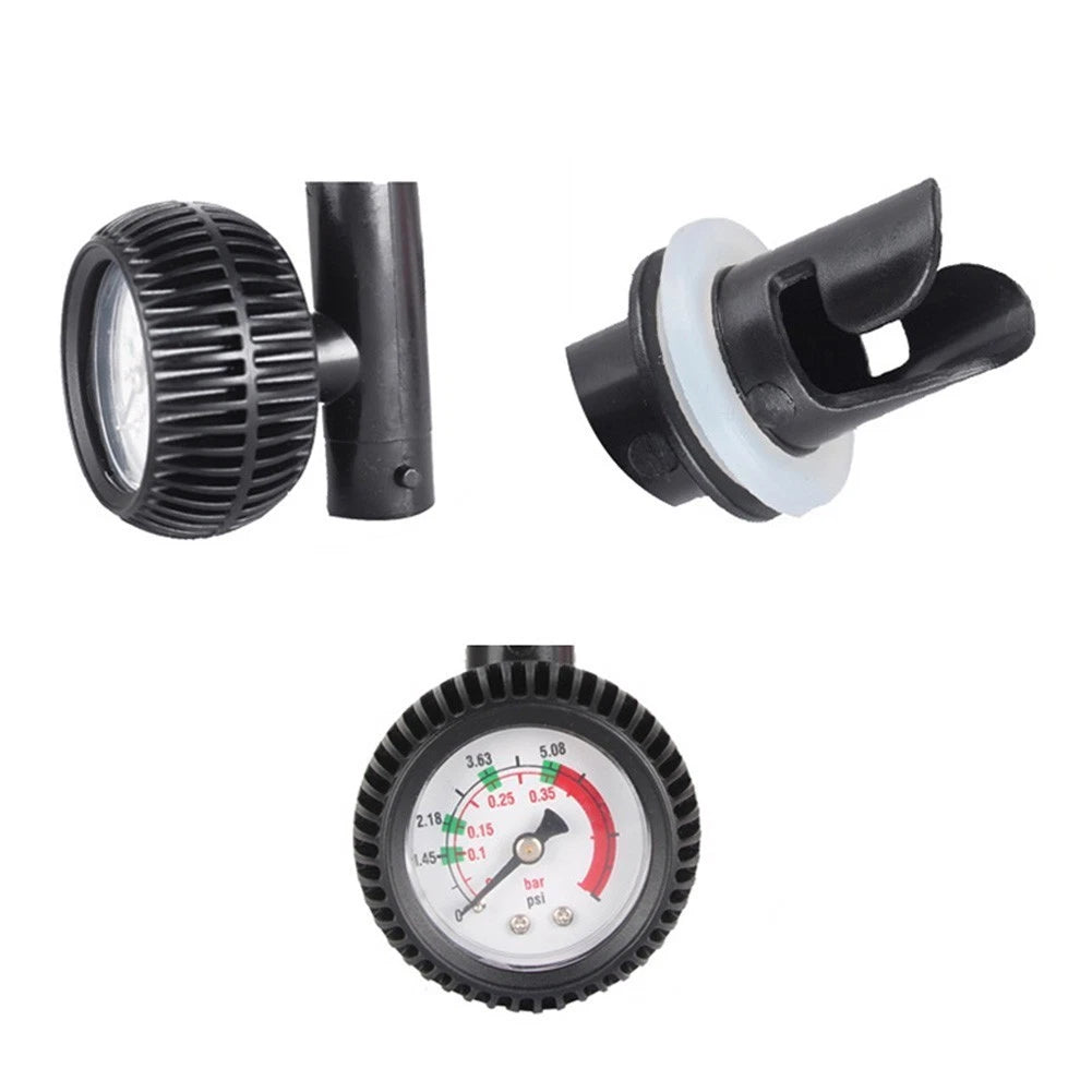 Psi Barometer Pressure Gauge for Inflatable Boat Kayak (nEW)