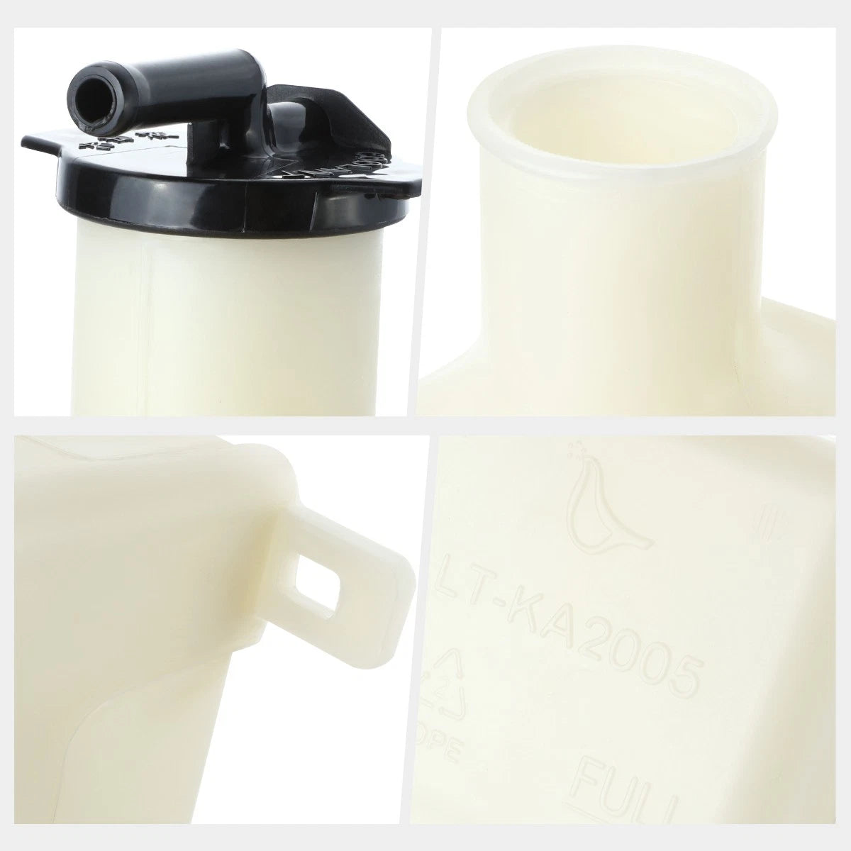 Coolant Fluid Reservoir Overflow Tank Bottle w/Cap for Sportage (1995–2002)